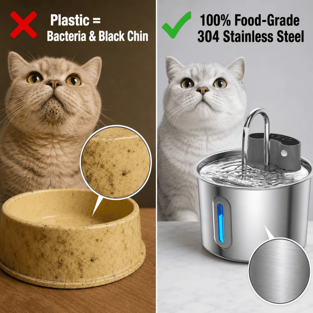 Bebedor de agua para tu felino