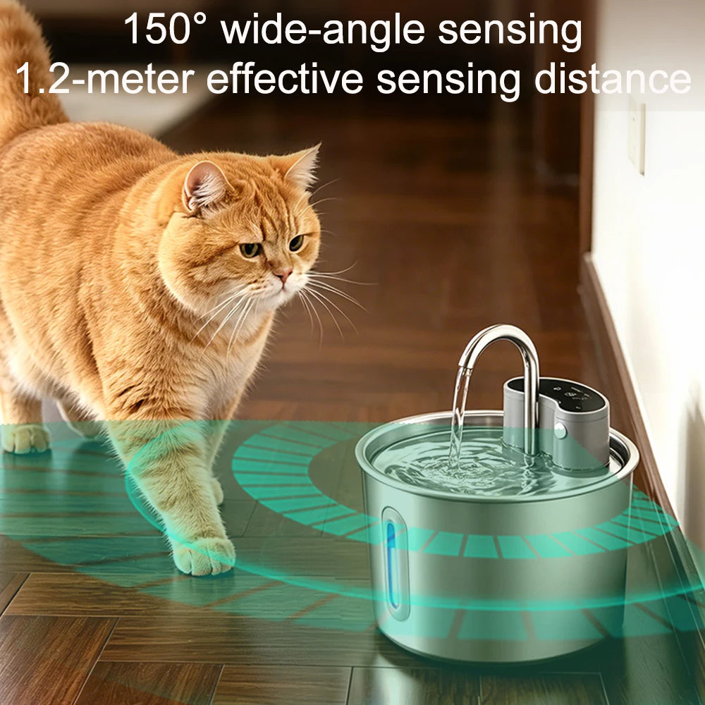 Bebedor de agua para tu felino